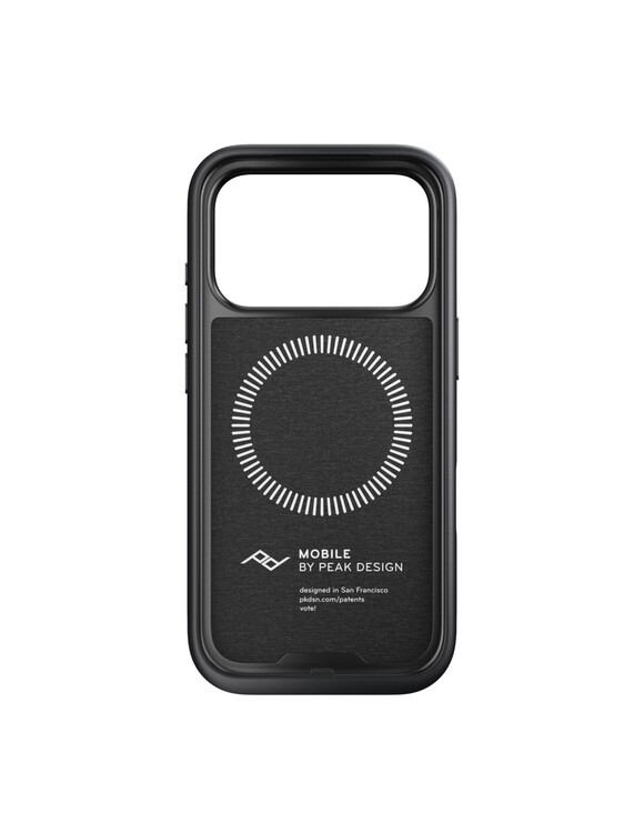 Etui Peak Design Mobile Etui Everyday Case Fabric iPhone 17 Pro Charcoal - Grafitowy