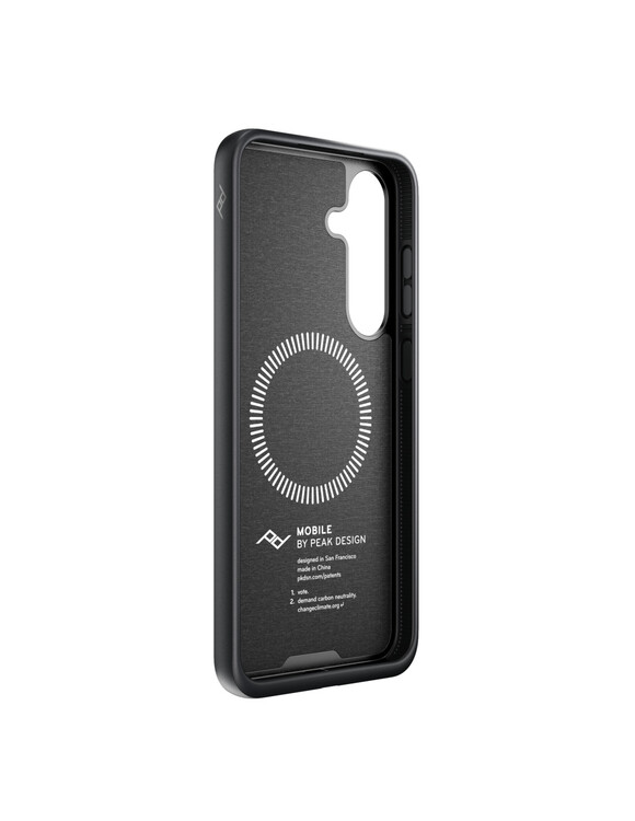 Etui Peak Design Mobile Everyday Case Fabric Samsung Galaxy S25+ Charcoal  - Grafitowe