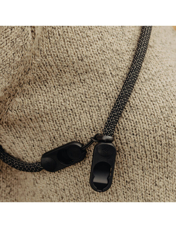 Pasek Peak Design Form Rope Camera Strap Short Black - czarny