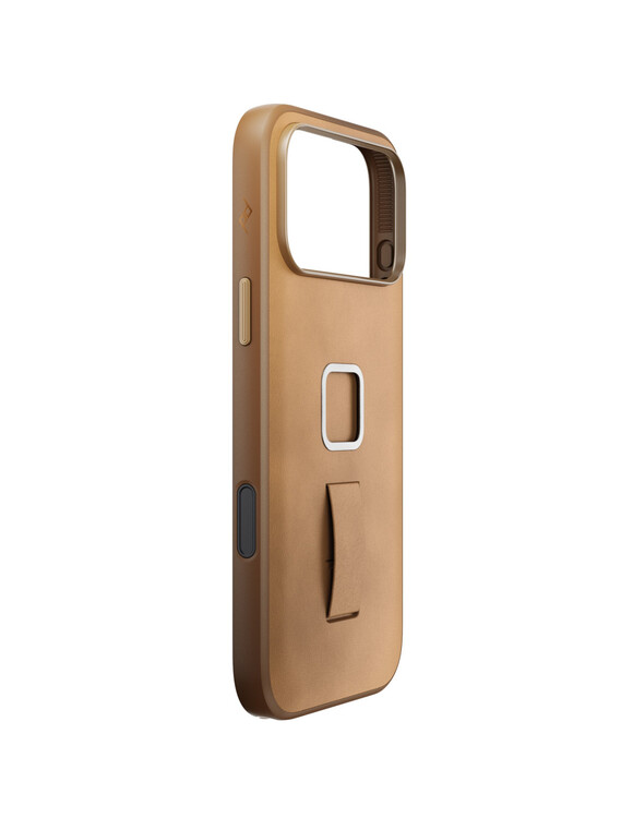 Etui Peak Design Mobile Everyday Clarino Loop Case iPhone 17 Pro Max Tan - brązowy