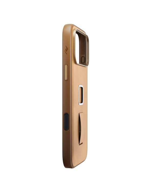 Etui Peak Design Mobile Everyday Clarino Loop Case iPhone 17 Pro Max Tan - brązowy