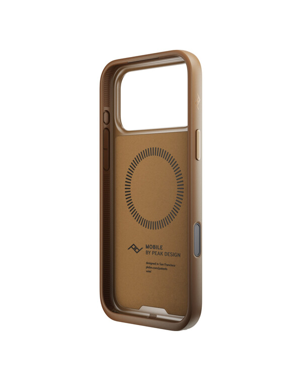 Etui Peak Design Mobile Everyday Clarino Loop Case iPhone 17 Pro Max Tan - brązowy