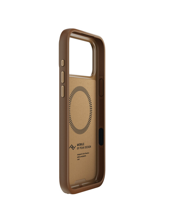 Etui Peak Design Mobile Everyday Clarino Loop Case iPhone 17 Pro Max Tan - brązowy