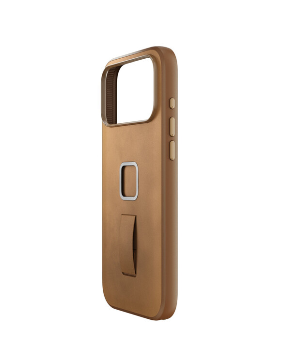 Etui Peak Design Mobile Everyday Clarino Loop Case iPhone 17 Pro Max Tan - brązowy