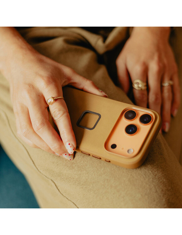 Etui Peak Design Mobile Everyday Clarino Loop Case iPhone 17 Pro Max Tan - brązowy