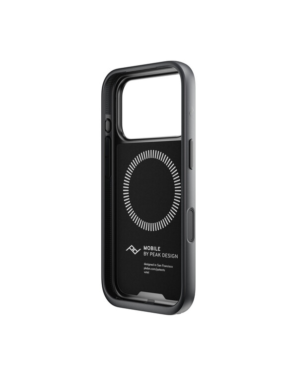 Etui Peak Design Mobile Everyday Clarino Loop Case iPhone 17 Pro Black - czarny