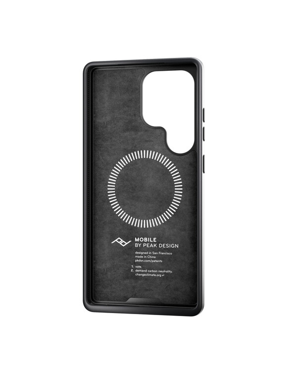 Etui Peak Design Mobile Everyday Case Clarino Samsung Galaxy S25 Ultra Black - Czarny