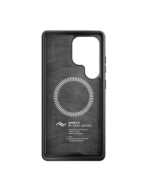 Etui Peak Design Mobile Everyday Case Clarino Samsung Galaxy S25 Ultra Black - Czarny
