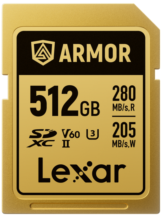 Lexar ARMOR Gold SDXC UHS-II 512BGB