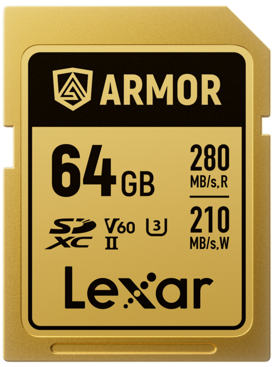 Lexar ARMOR Gold SDHC UHS-II 64GB