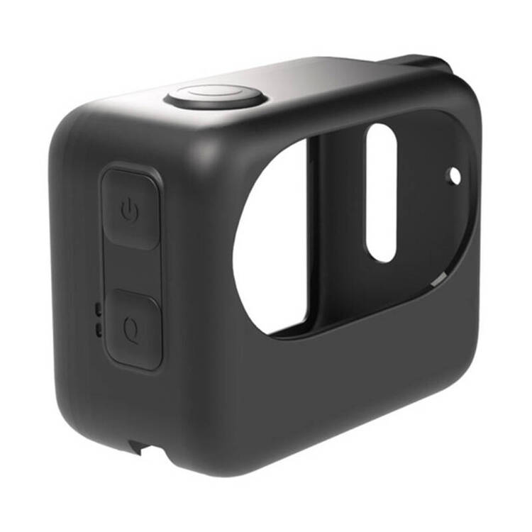 Silikonowe etui PULUZ do kamery Insta360 GO 3 z bazą (czarne)