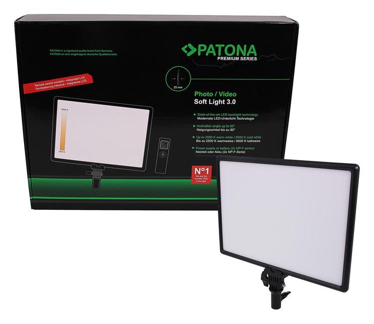 Lampa PATONA Premium Pro Panel  Soft Light 3.0