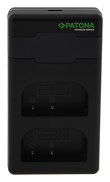 Ładowarka Patona Premium Twin Performance PD  DMW-BLF19, DMW-BLK22