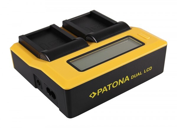 Ładowarka Patona DUAL LCD USB Canon LP-E17
