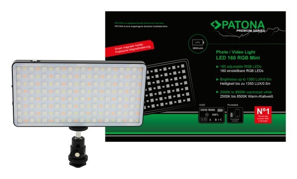 Lampa PATONA Premium Panel LED RGB 160
