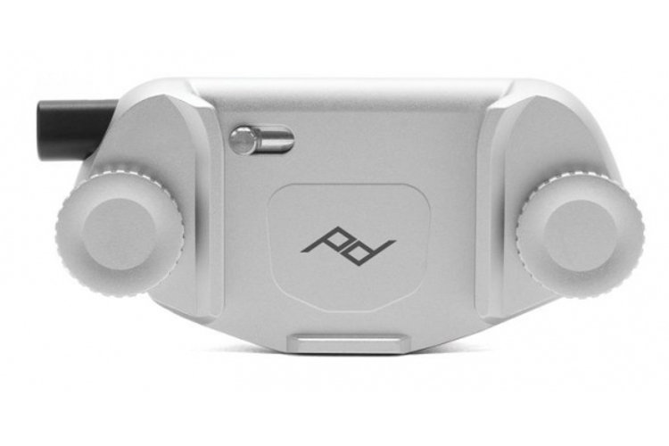 Uchwyt Peak Design Capture V3 z płytką standard - srebrny