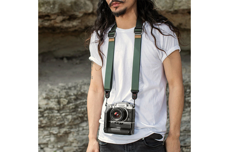 Peak Design Pasek na szyję lub ramię SLIDE LITE v3 szarozielony do lekkich aparatów