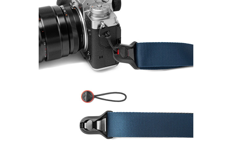 Peak Design Pasek na szyję lub ramię SLIDE LITE v3 niebieski  do lekkich aparatów