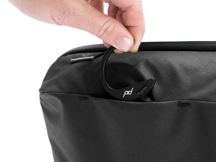 Kosmetyczka Travel Line Peak Design Wash Pouch Black - czarny