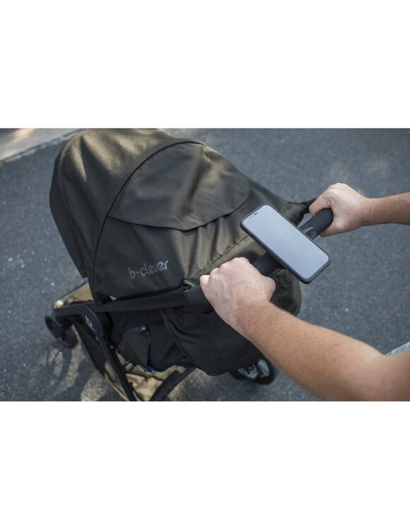 Peak Design Mobile Universal Bar Mount - Uchwyt Uniwersalny Do Telefonu: Skuter, Rower, Hulajnoga, Wózek - Czarny