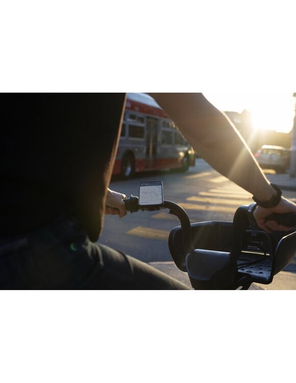 Peak Design Mobile Universal Bar Mount - Uchwyt Uniwersalny Do Telefonu: Skuter, Rower, Hulajnoga, Wózek - Czarny