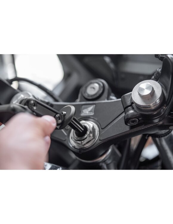 アクセサリー PEAK DESIGN MOTORCYCLE STEM MOUNT Peak Design Mobile Motorcycle Mount Stem Mount - Uchwyt