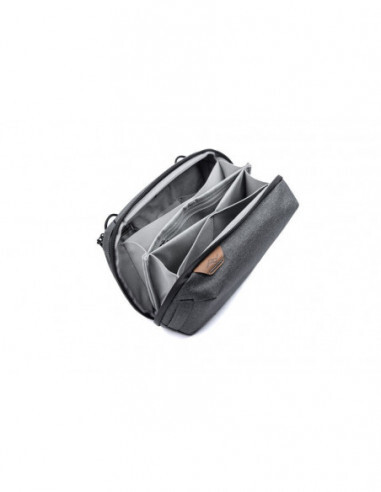 Wkład Travel Line Peak Design Tech Pouch Charcoal v2 - Grafitowy