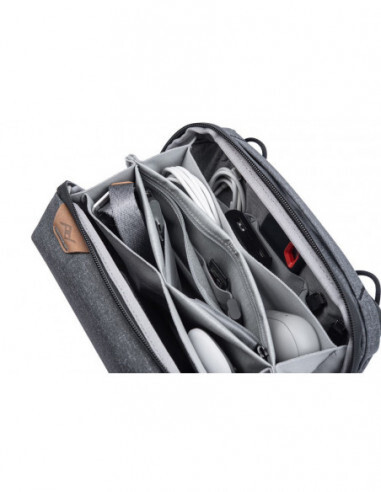 Wkład Travel Line Peak Design Tech Pouch Charcoal v2 - Grafitowy