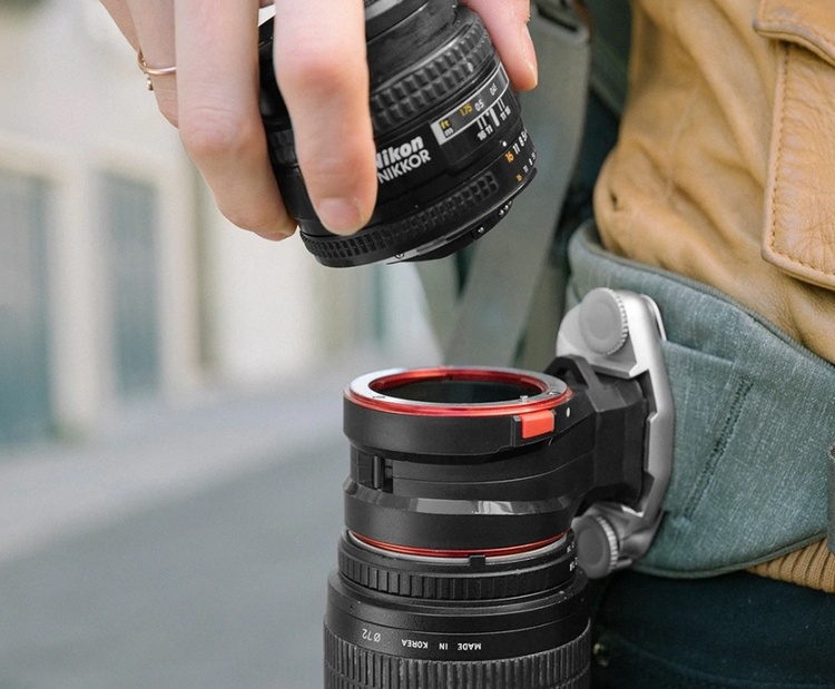 Adapter Peak Design LENS do mocowania obiektywów Canon EF