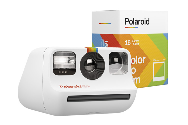Zestaw Polaroid GO - White z wkładem 16 zdjęć (biała ramka)