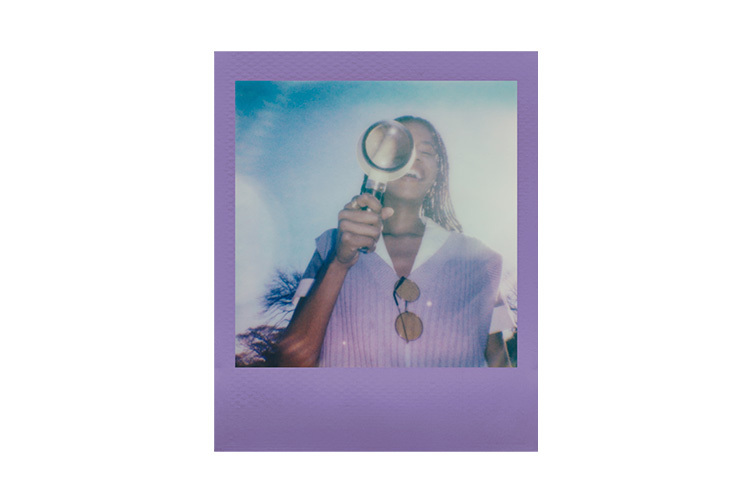 Wkłady Polaroid 2 x GO Color - fioletowa ramka