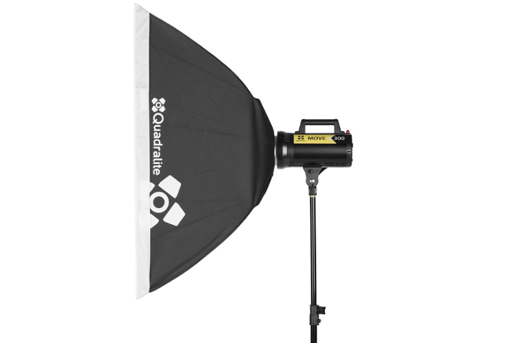Zestaw lamp studyjnych Quadralite Move X 300 Kit