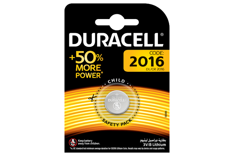 Bateria DURACELL 2016
