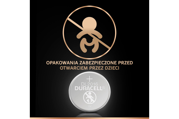 Bateria DURACELL 2016