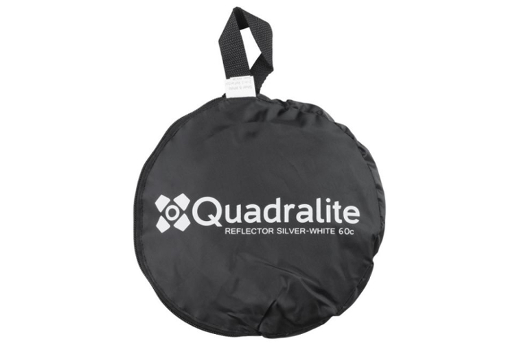 Quadralite blenda biało-srebrna 60cm