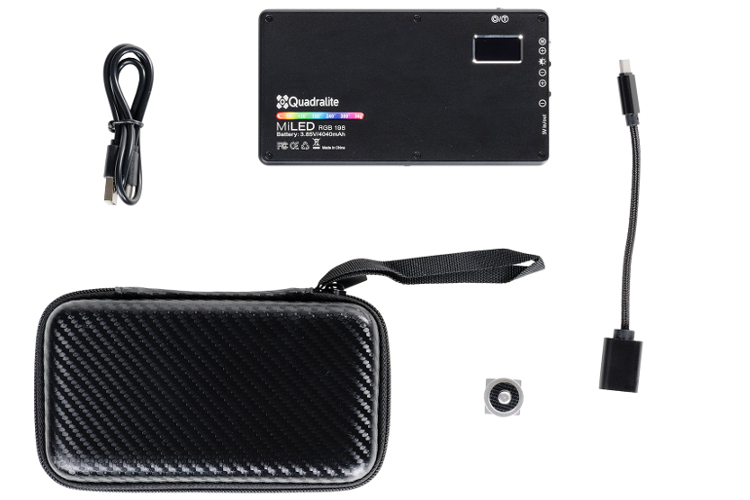 Lampa Quadralite MiLED RGB 198