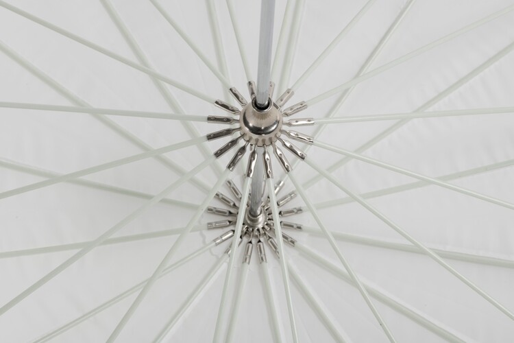 Parasolka Quadralite Deep Space 130cm transparentna