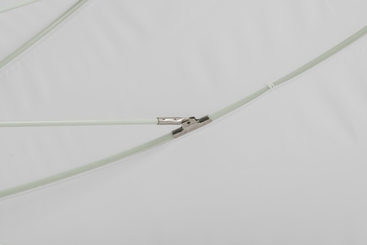 Parasolka Quadralite Deep Space 130cm transparentna