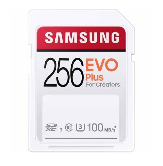 Karta pamięci Samsung SDXC EVO PLUS 256GB UHS-I U3 MB-SC256H/EU