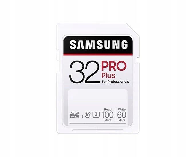 Karta pamięci Samsung SDHC PRO Plus 32GB UHS-I U3 MB-SD32H/EU