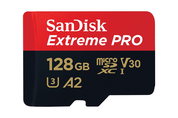 SanDisk micro SDXC 128GB EXTREME PRO 170 MB/s U3 V30 4K
