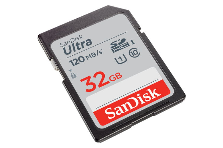 SanDisk SDHC 32GB Ultra 120Mb/s
