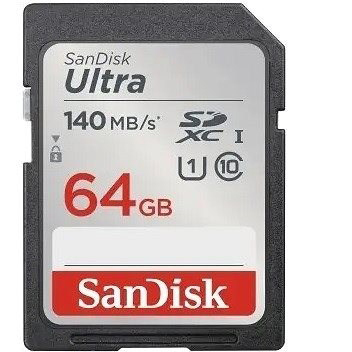 SanDisk SDXC 64GB Ultra 140Mb/s