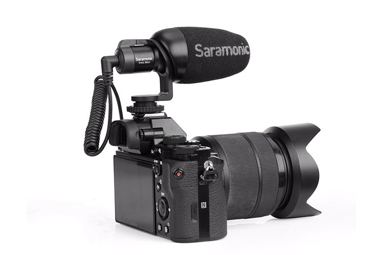 Mikrofon pojemnościowy Saramonic Vmic Mini do aparatów kamer i smartfonów