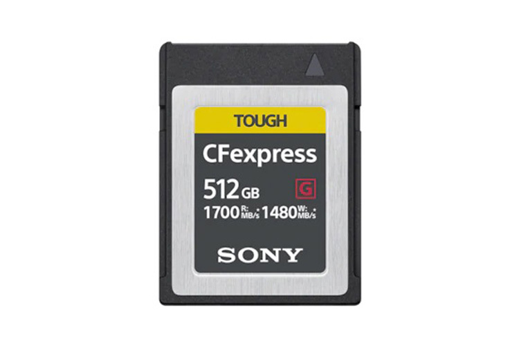 Karta CFexpress typ B 512Gb Sony R1700 W1480 (CEB-G512)