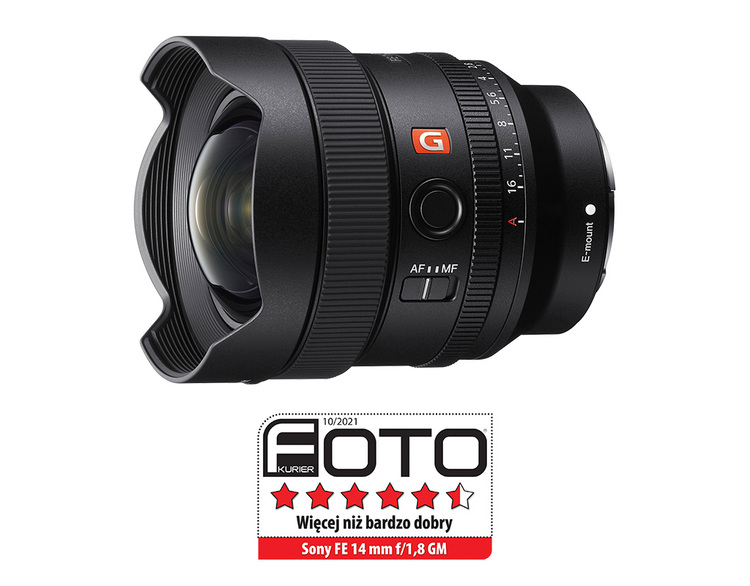 Sony FE 14mm f/1.8 GM (SEL14F18GM)  