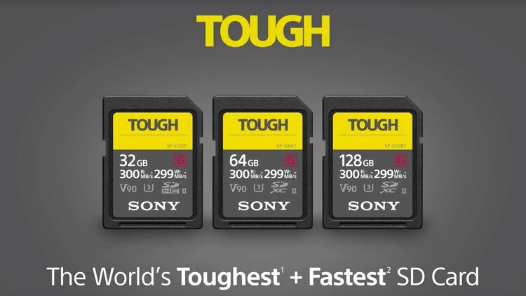 Karta SDXC 256GB Sony SF-G TOUGH UHS II
