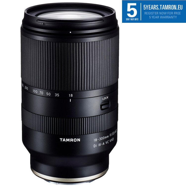 Tamron 18-300mm f/3.5-6.3 Di III A VC VXD (Sony E)