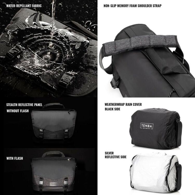 Torba Tenba DNA 9 Slim Messenger Black