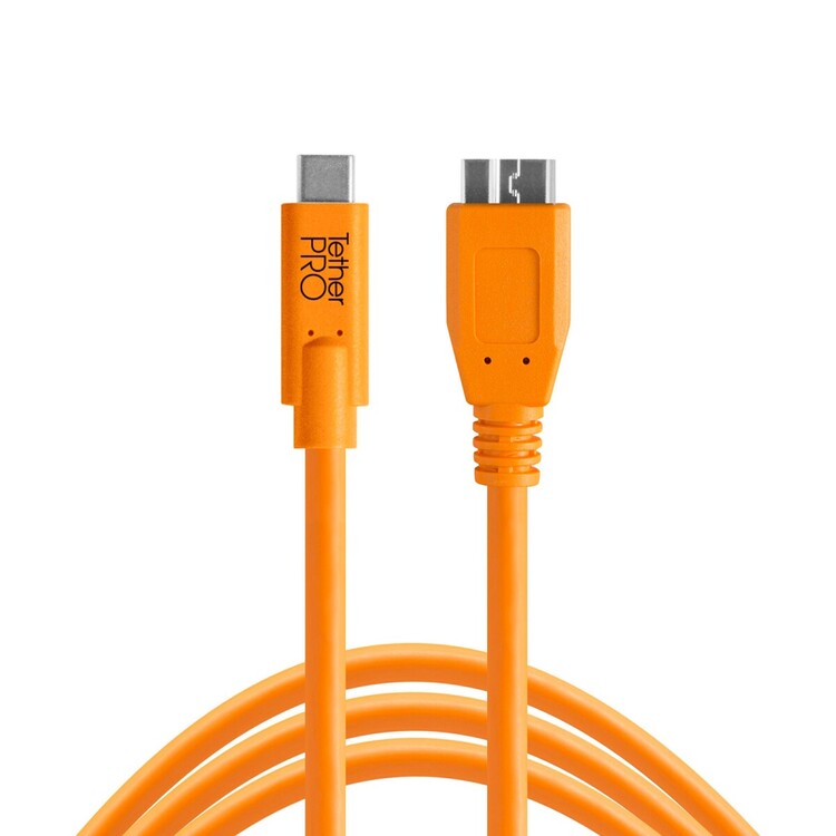Kabel Tether Tools Pro 3.0 USB-C - Micro-B 4,6m